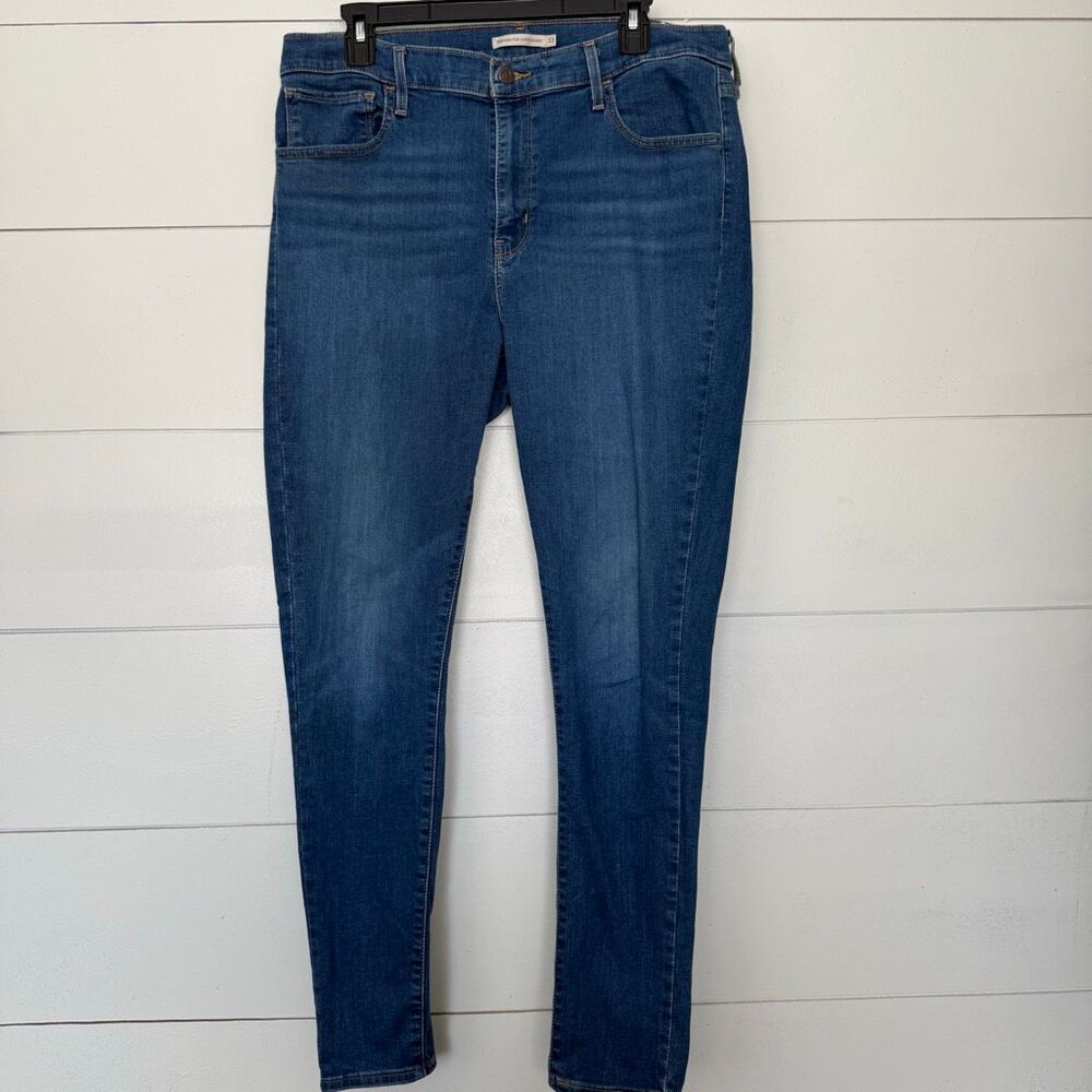 Levi’s Women’s 33 720 High Rise Skinny Jeans Ankle